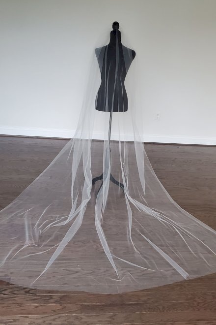 Long Bridal Veil