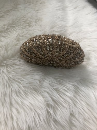 Gold Clutch and White & Gold accessories