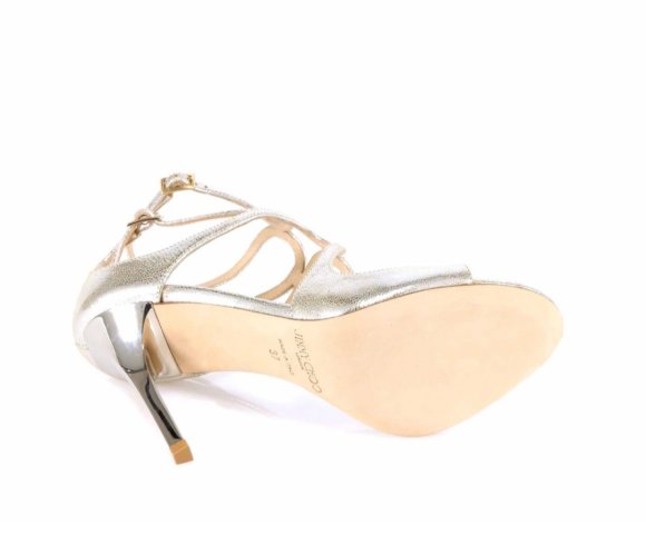 Jimmy Choo Lang Sikver Sandals