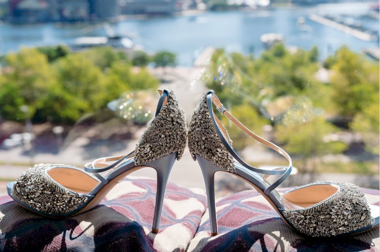 Luxury Bridal Shoes - for your “Something Blue” 