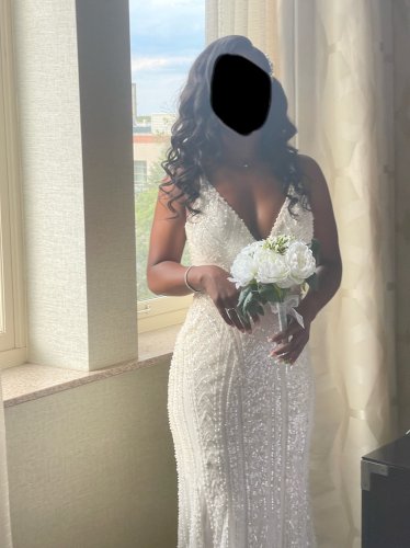 Angelina Faccenda Wedding Gown with Tulle Overskirt