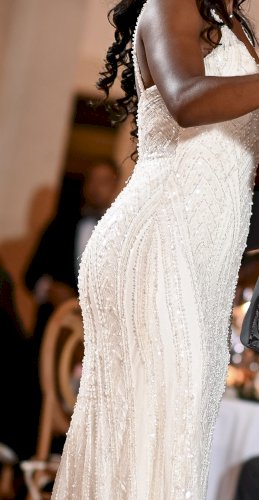 Angelina Faccenda Wedding Gown with Tulle Overskirt