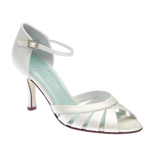 New Fifi by Filippa Scott "Clare" Wedding Bridal Shoes White size 6